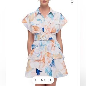 Leo Lin Frankie shirt dress size 6